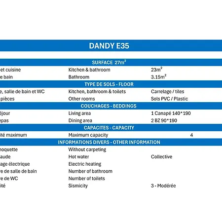 Dandy - Divisible Skis Aux Pieds Mae-7418 아파트 Les Allues